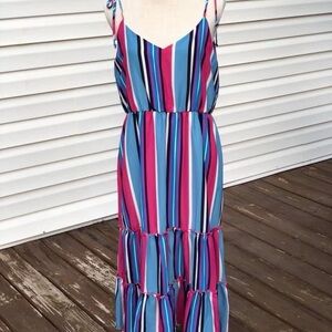 Tiered maxi dress
